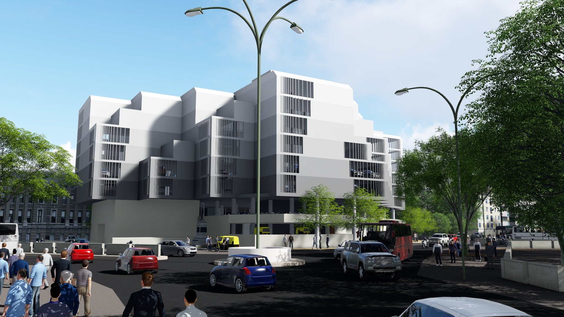 ROBOTIC MULTI LEVEL CAR PARKING
