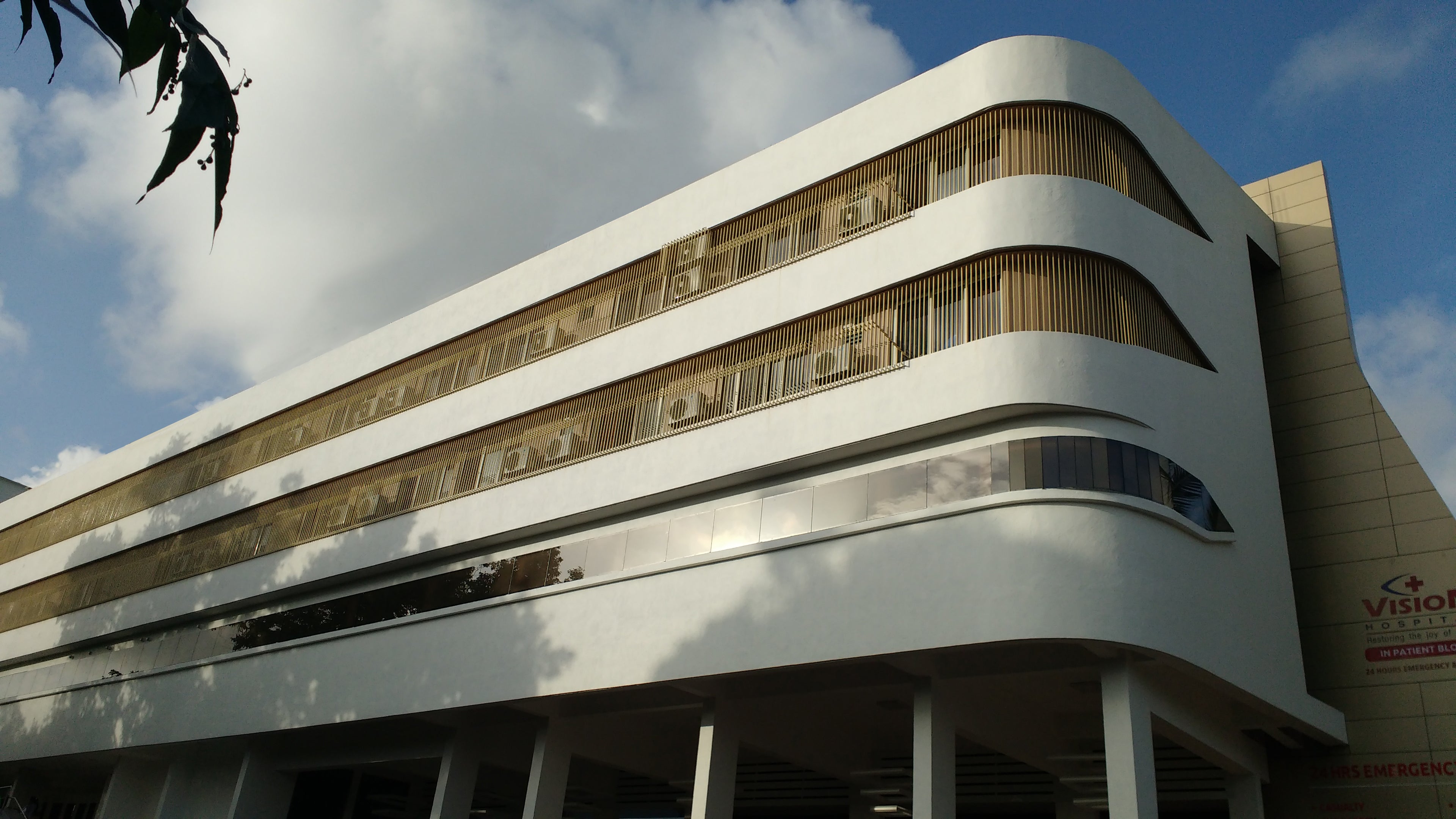 VISION-100 bedded multi-specialty hospital